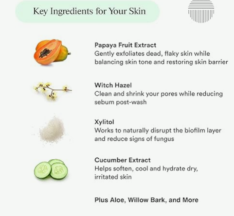 Darmazen facial cleanser
