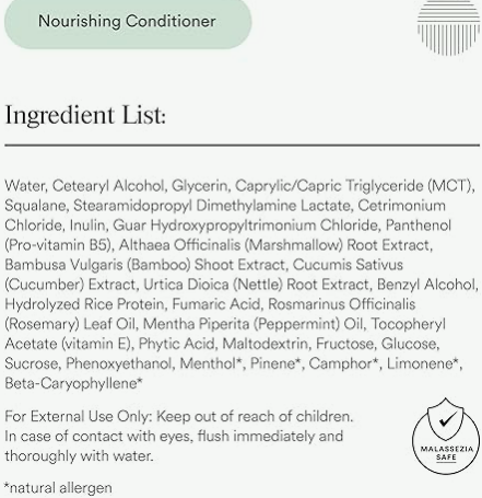 Deramazen naurishing conditioner
