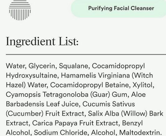 Darmazen facial cleanser
