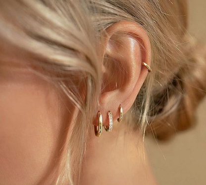 poxtex huggie earing set